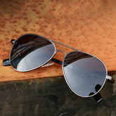Men's Fashion Large Frame Aviator Polarized Sunglasses